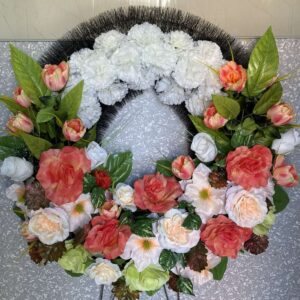 Венок в форме круга